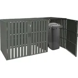 MCW Mülltonnenbox MCW-J28 115 x 76 x 66 cm schwarz