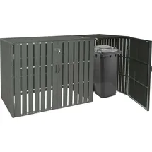 MCW Mülltonnenbox MCW-J28 115 x 76 x 66 cm schwarz
