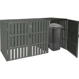 MCW Mülltonnenbox MCW-J28 115 x 76 x 66 cm schwarz