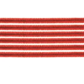 Glorex  GLOREX GmbH Biegeplüsch 10St 50cm, mehrere, Rot, 31 x 8.5 x 1.5 cm, 1 Einheiten