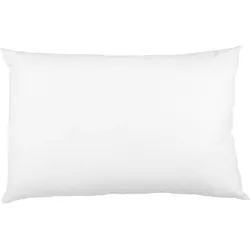 Kopfkissen - Kisseninlett in 40x80cm ( Synthetikfaser-Füllung ) Lutrasil-Vlies Bezug, Hausstauballergiker geeignet, Kissenfüllung