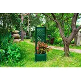 KHW Pflanzkasten mit Spalier 43 x 43 x 140 cm Grün