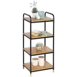 Wenko Regal Loft Bambus Braun mit 4 Etagen