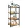 Wenko Regal Loft Bambus Braun mit 4 Etagen