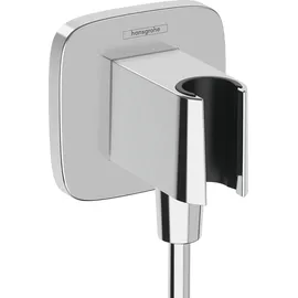 Hansgrohe FixFit Q Wandanschluss mit Brausehalter Chrom