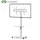conecto TV-Standfuß 37-75 Zoll 40 Kg Weiß Stahl/Melamin