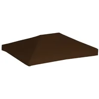 VidaXL Pavillondach 310 g / m2 3x4 m Braun