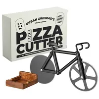 URBAN ZWEIRAD | Fahrrad Pizzaschneider inkl. magnetischer Wandhalterung |