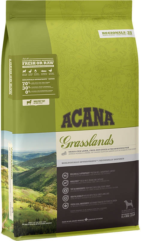 ACANA REGIONALS Grasslands Dog 2x11,4kg (Rabatt für Stammkunden 3%)