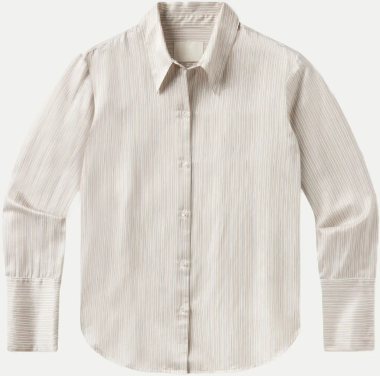 Streifenbluse Camilia Beige S