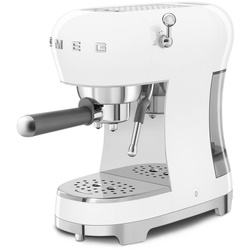 ECF02WHEU Espressomaschine mit Siebträger im 50er Jahre Retro Design