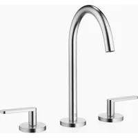 Dornbracht Meta Waschtisch-Dreilochbatterie Chrom gebürstet