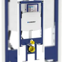 Geberit Duofix Element für Wand-WC, 112cm, mit Sigma UP-Spülkasten 12cm (UP320), Eckelement, (111.390.00.5)