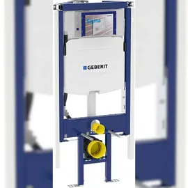 Geberit Duofix Element für Wand-WC, 112cm, mit Sigma UP-Spülkasten 12cm (UP320), Eckelement, (111.390.00.5)