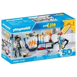 PLAYMOBIL 71450 Forscher mit Robotern