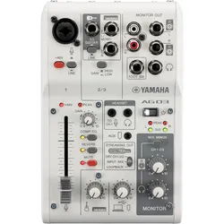 Yamaha AG03 MK2 USB-Audiointerface Weiß