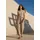 Betty Barclay Culotte Damen mit Glanzeffekt Grau Beige 38