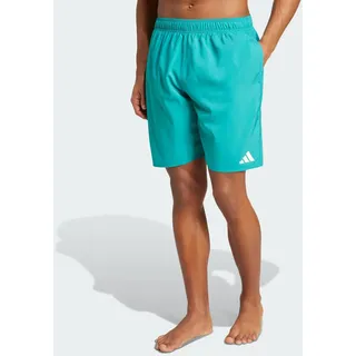 Adidas Herren Swim Shorts 8 INCH, Pure Teal/White, M