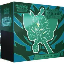 Pokémon Top Trainer Box Karmesin & Purpur Maskerade im Zwielicht