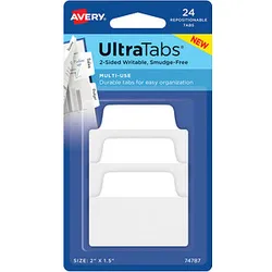 AVERY Zweckform UltraTabs Multi-Use Haftmarker weiß 24 Blatt