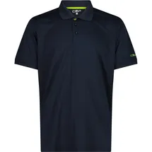 CMP Poloshirt Blau-Limettengrün 54