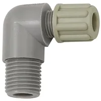 Riegler Winkel-Einschraubverschraubung G 3/8 a., für Schlauch 9/12 mm,