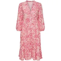 Only Midikleid Mehrfarbig L