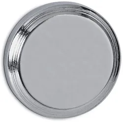MAUL Neodym-Kraftmagnet SB-Verpackung 7x16mm 5000g hellsilber Packung mit 10 Stück