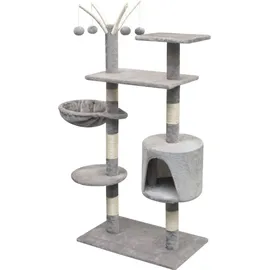 vidaXL Katzen-Kratzbaum 125 cm grau