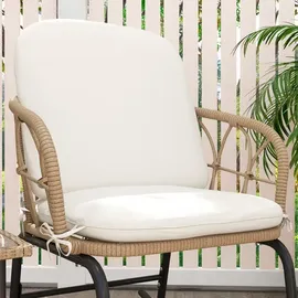 Outsunny - Pflanzenregal - 63Lx82Wx75Hcm - Gelb+Creme