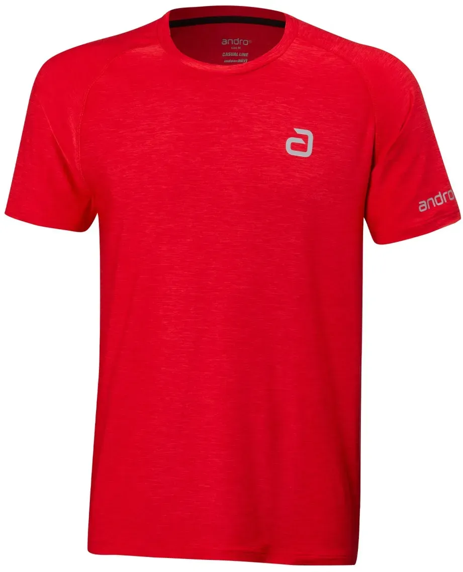 andro Trikot Melange Alpha chili rot 3XL - 3XL