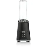 Zeneger Smoothie Maker, Shake Mixer, 300 Watt, BPA frei, 600ml Flasche (Anthrazit)