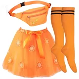 Goldschmidt Kostüm Orangen Set Damen Einheitsgröße
