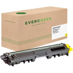 EVERGREEN Toner ersetzt brother TN-242Y gelb