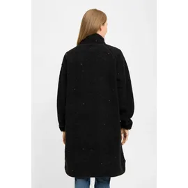 DERBE Kuschelby Long Fleecejacke Schwarz 36