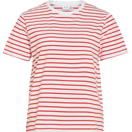 VILA VINORA S/S YD T-SHIRT - NOOS Rot XS