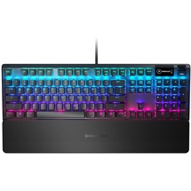 SteelSeries Apex 5 Tastatur - Tastenweise RGB-Beleuchtung - Oled Smart-Display - Amerikanisch (QWERTY) Layout, Schwarz