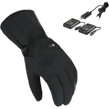Macna Beheizbare wasserdichte Motorradhandschuhe Kit Schwarz 3XL