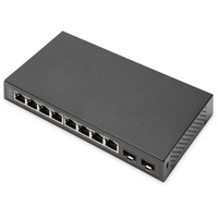 Digitus DN-800 Desktop Gigabit Switch, 8x RJ-45, 2x SFP
