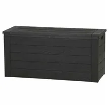 Jelenia Plast Auflagenbox Woody 120 x 46 x 58 cm Braun