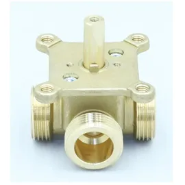 ETA 3-Wege-Mischer AG 1" Messing-Gehäuse, Außengewinde