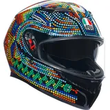 AGV K3 Rossi Winter Test 2018 Helm (Multicolor,XL (61/62))