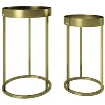 Phoenix Playboy Beistelltisch-Set Mary (Gold, 2 -tlg.)