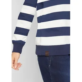 bonprix Kapuzensweatshirt Gestreift Blau 36/38