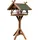 Dobar Vogelfutterhaus Westfalen 78 x 62 x 148 cm, Grün/Braun, Holz