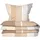 SCHIESSER Endy Stripes beige 135 x 200 cm + 80 x 80 cm