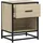 vidaXL Nachtschrank Sonoma-Eiche 40 x 31 x 50 cm Braun
