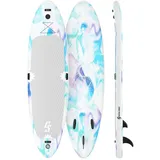 Capital Sports Aufblasbares SUP Board Set, Yoga SUP Board mit Verstellbarem Fiberglas Paddel, Stand Up Paddling Board für Kinder & Erwachsene, Paddle Board Aufblasbar mit Tasche & Pumpe, 336cm/11ft