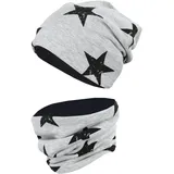 TupTam Beanie schwarz/grau 54-56