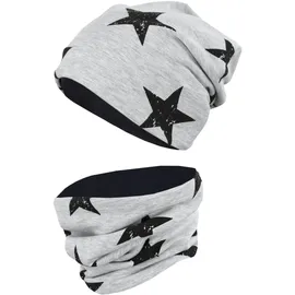 TupTam Beanie schwarz/grau 54-56